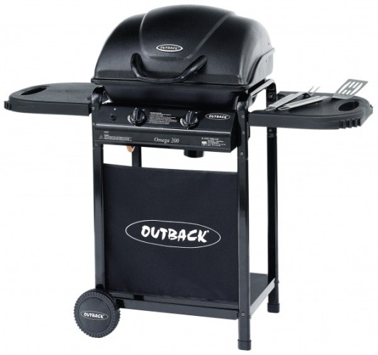 Barbacoa en acero - Barbacoa Slp Outback Carbon Omega 200