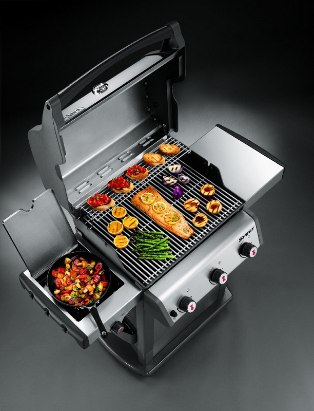 Barbacoa Weber Gas Spirit Premium E-320 verduras - Barbacoa a gas trucos