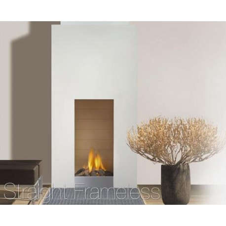 Chimenea Gas Faber Straight Frameless