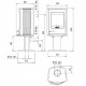 Estufa Dovre Astroline 2 Pie