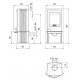 Estufa Dovre Astroline 2 Le±ero