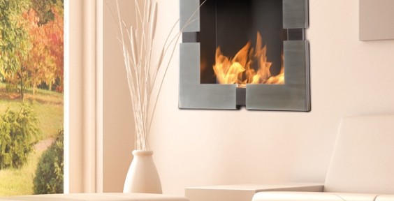 Chimenea de bioetanol, calor decorativo