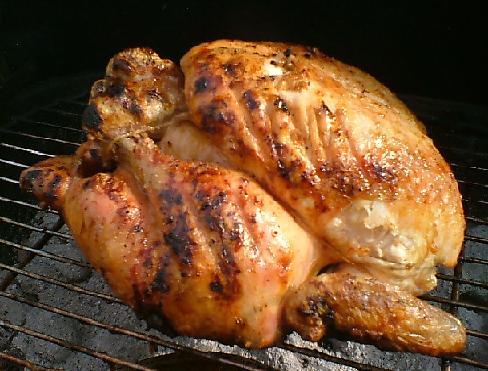 Cocinar un pollo entero en la barbacoa - BLOG Todo Chimeneas